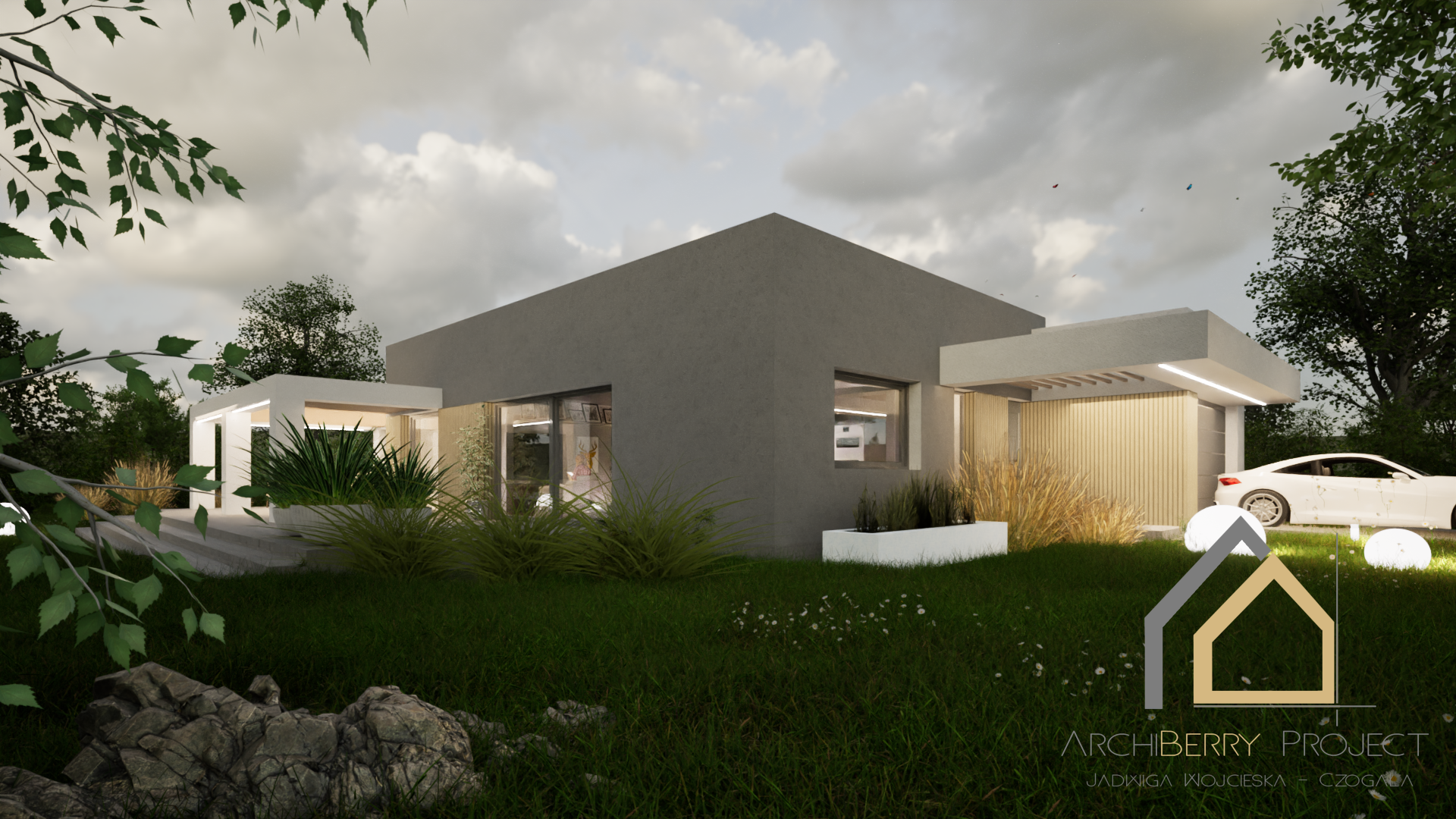 Dom o prostej elegancji