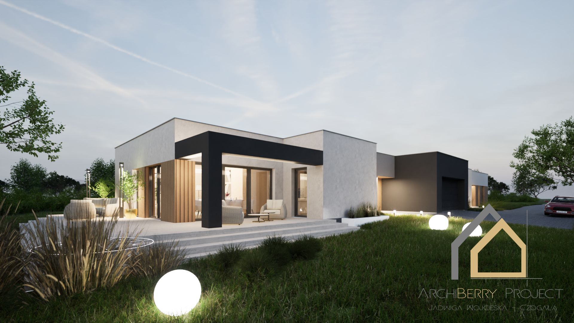 Domy bliźniacze o dynamicznej architekturze